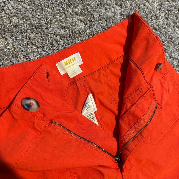 Maeve Colette Pants Size 29 Bright Orange - Picture 2 of 6